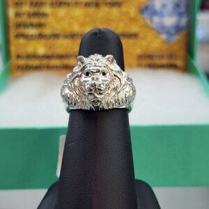 Fierce Lion Head Ring | Genuine 925 Sterling Silver | New Arrival